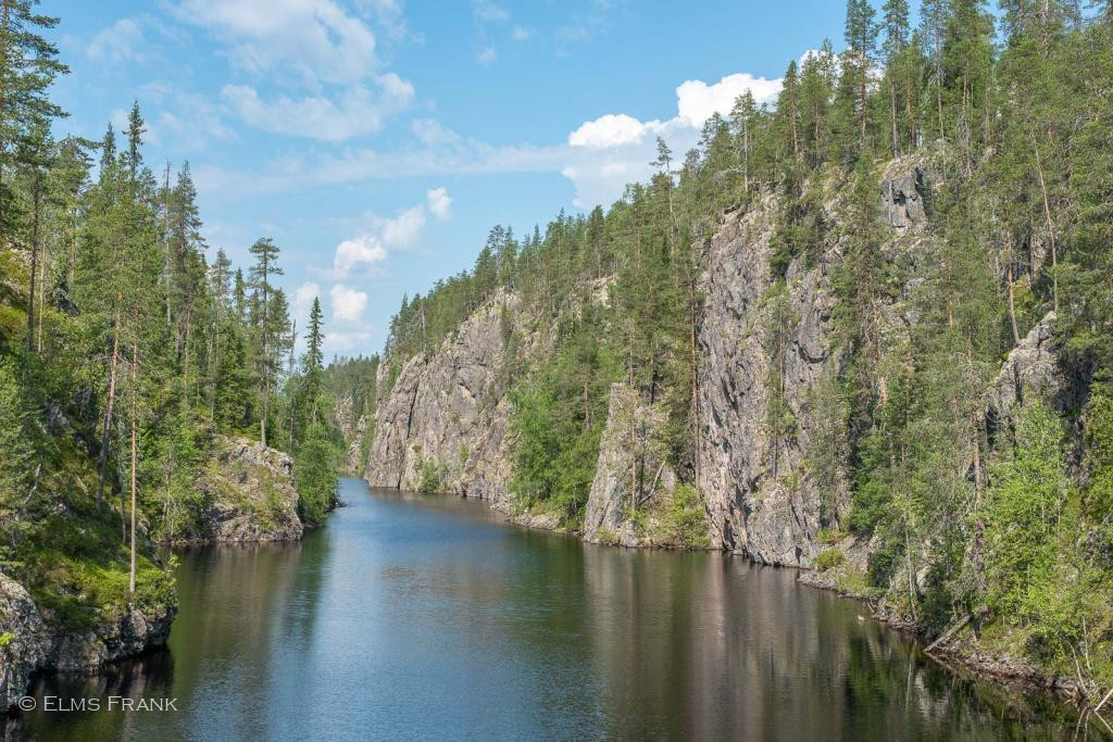 Julma-Ölkky-Schlucht - Nationalpark Hossa