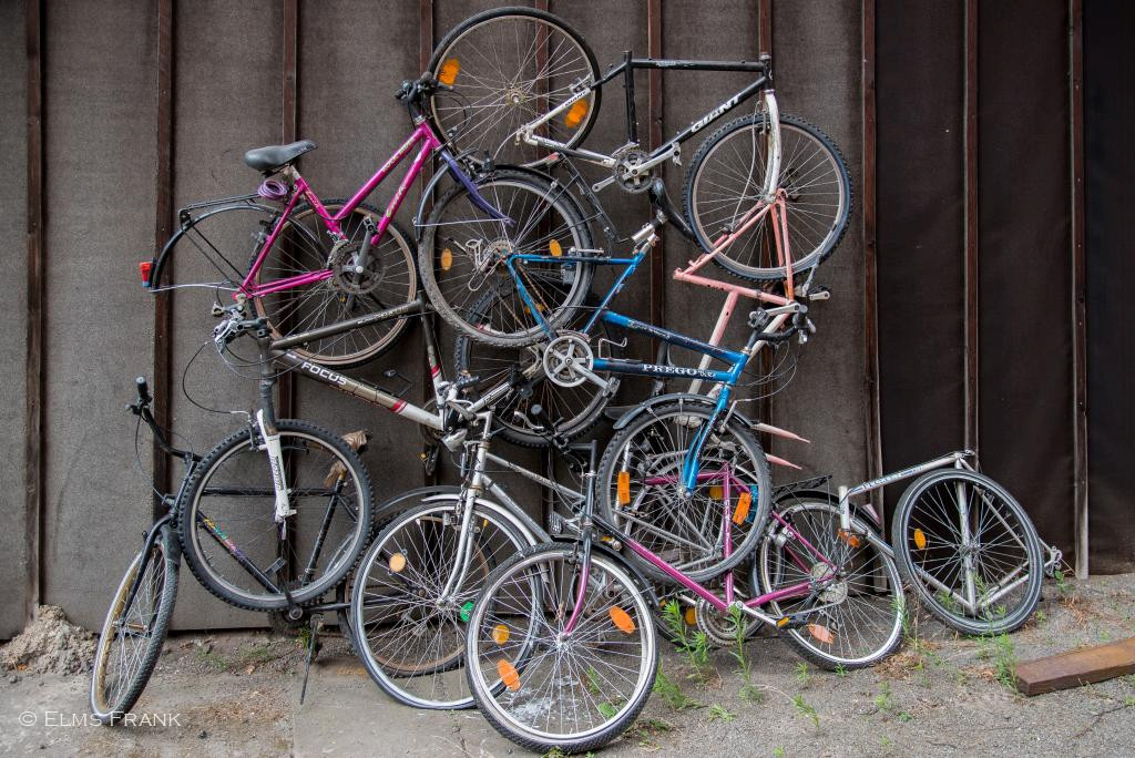 Fahrrad-Stapel