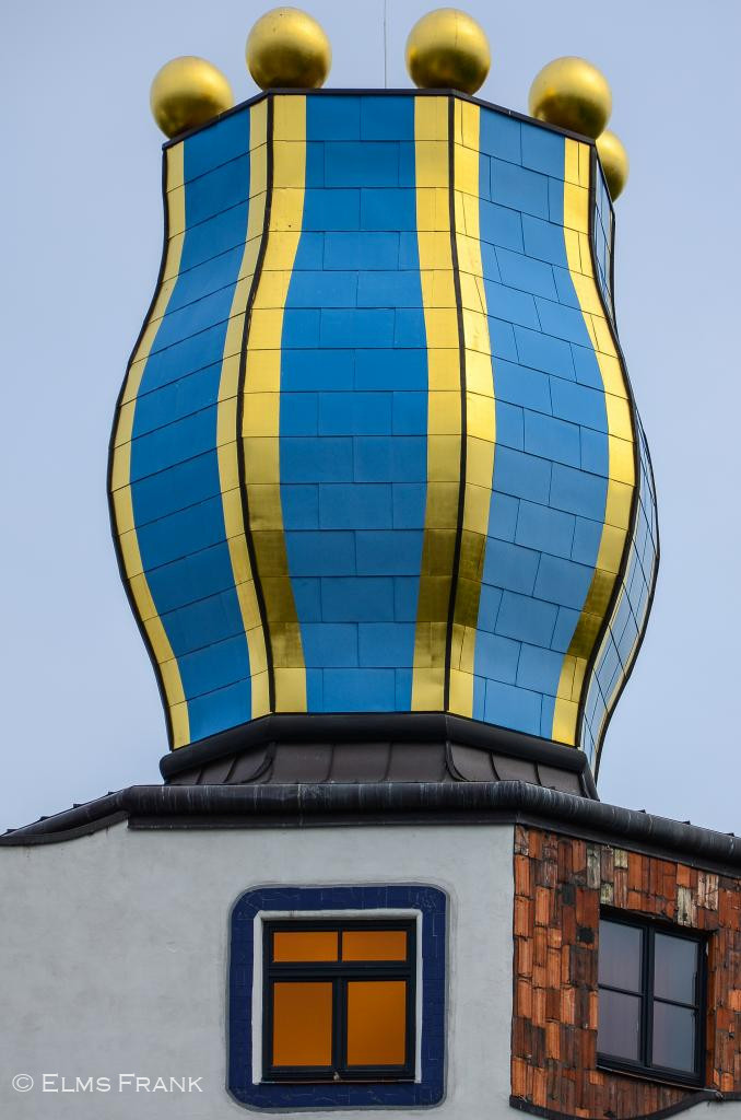 Hundertwasserschule Wittenberg - Detail