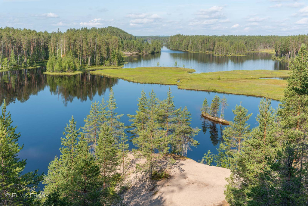 Seenlandschaft bei Suomussalmi